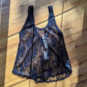 NWT Aritzia Wilfred Vintage Lace Tank